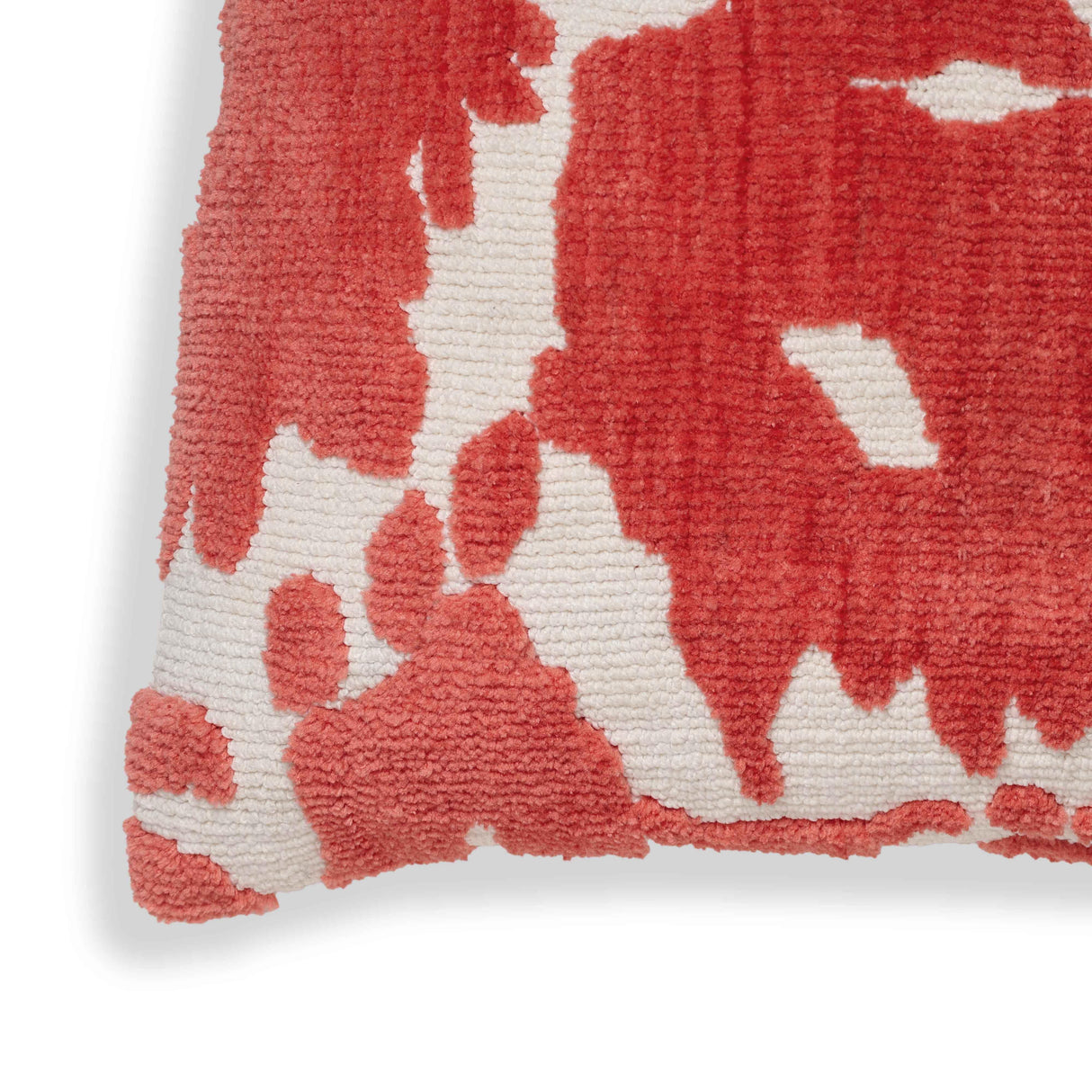 TOV Coast Coral Pink Tufted 26" Square Pillow