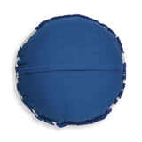 TOV Coast Royal Blue Tufted 20" Round Pillow