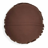 TOV Coast Chocolate Brown Tufted 20" Round Pillow