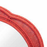 TOV Zeva Red Wall Mirror
