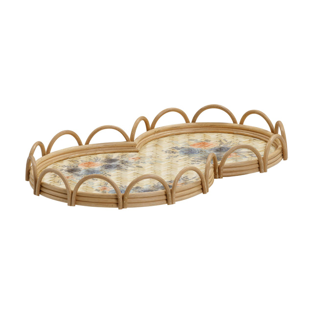 TOV Corey Figure Eight Bamboo Tray