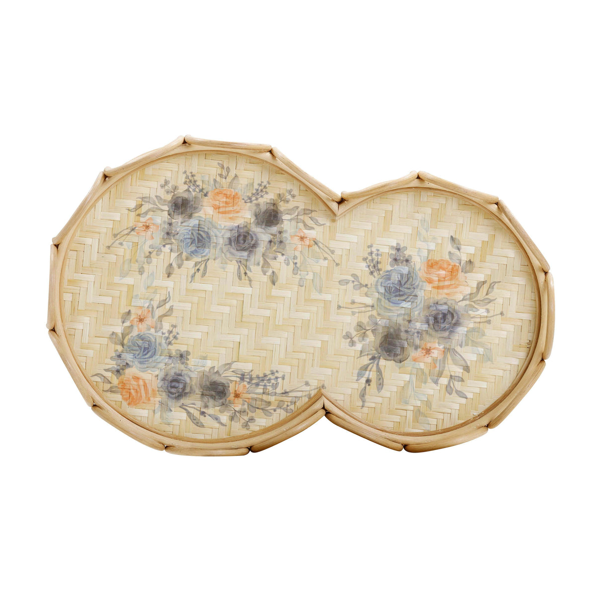 TOV Corey Figure Eight Bamboo Tray