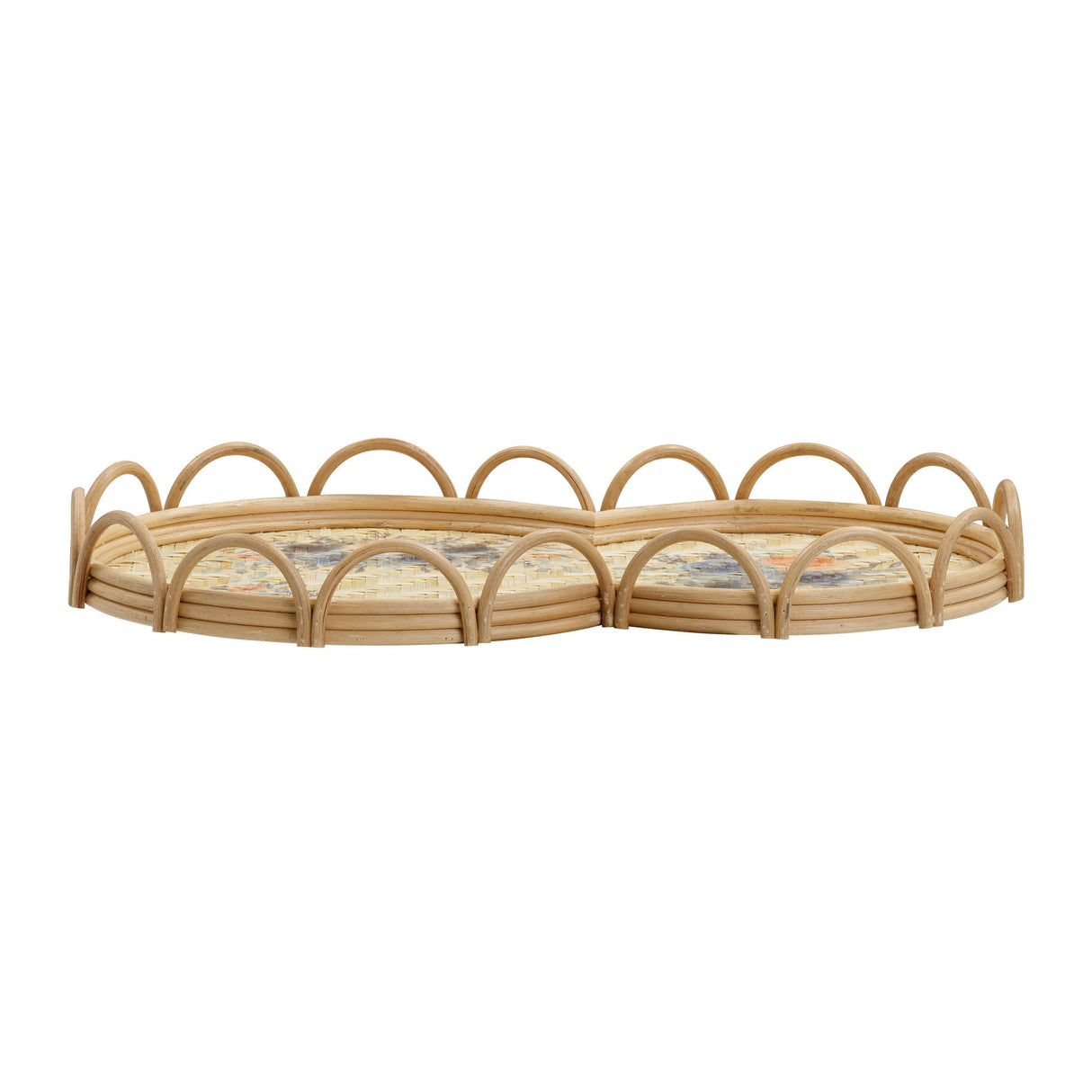 TOV Corey Figure Eight Bamboo Tray