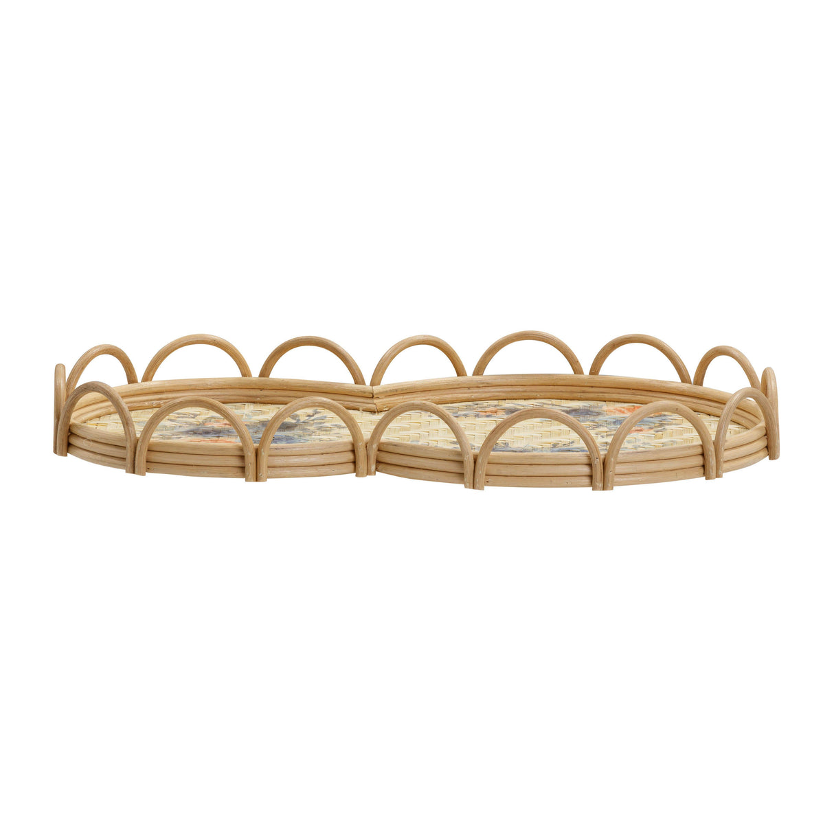 TOV Corey Figure Eight Bamboo Tray