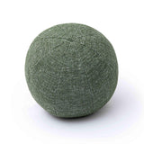 TOV Boba Forest Green Textured Basketweave 9 inch Pillow