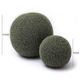 TOV Boba Green Long Mohair 9 inch Pillow