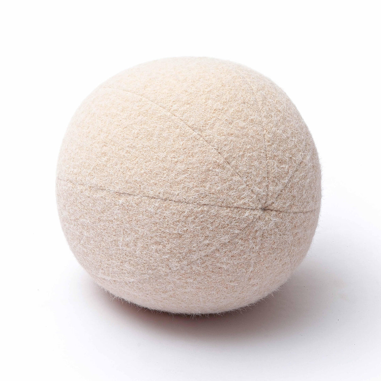 TOV Boba Rose-Tan Long Mohair 9 inch Pillow