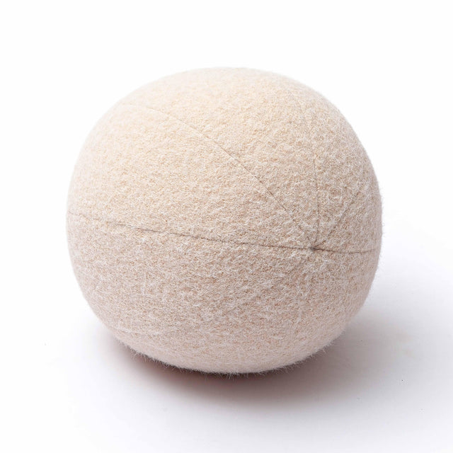 TOV Boba Rose-Tan Long Mohair 9 inch Pillow