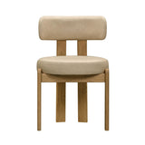 TOV Odessa Cream Vegan Leather Dining Chair