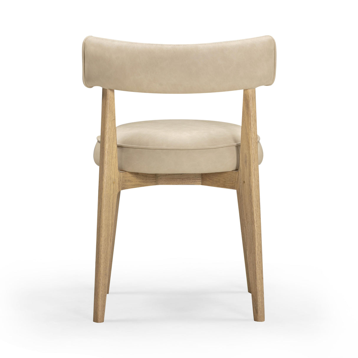 TOV Nikita Cream Performance Vegan Leather Dining Chair