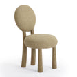 TOV Sulley Honey Tan Perfomance Basketweave Dining Chair
