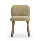 TOV Foxy Honey Textured Performance Fabric Dining Chair