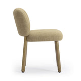 TOV Foxy Honey Textured Performance Fabric Dining Chair