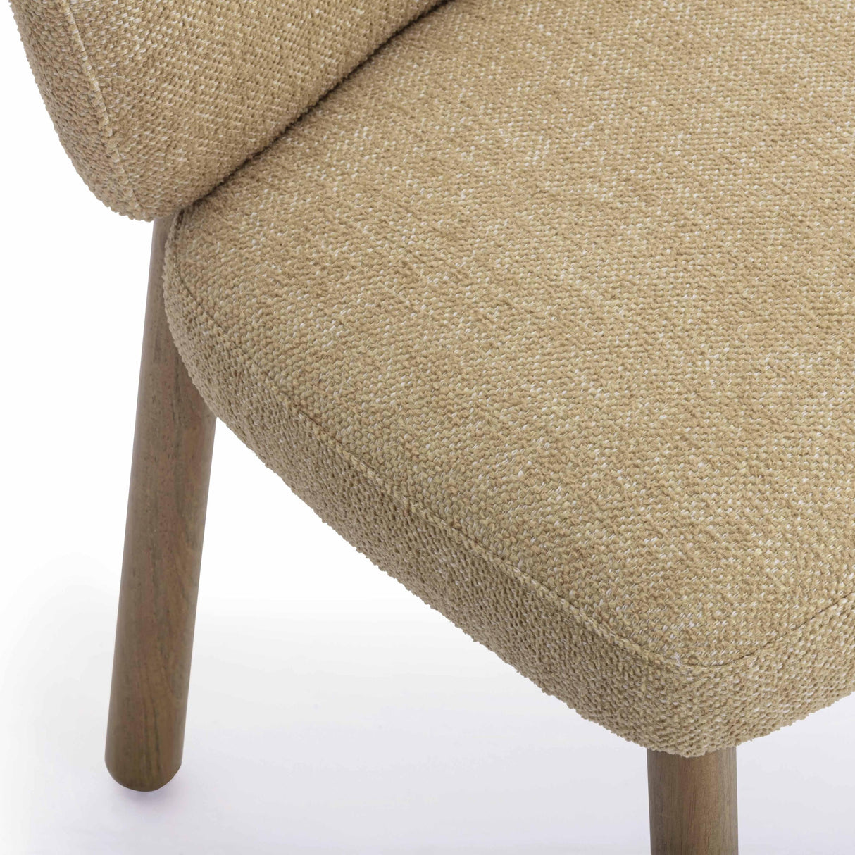 TOV Foxy Honey Textured Performance Fabric Dining Chair