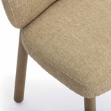 TOV Foxy Honey Textured Performance Fabric Dining Chair