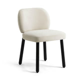TOV Foxy Cream Performance Basketweave Chenille Dining Chair