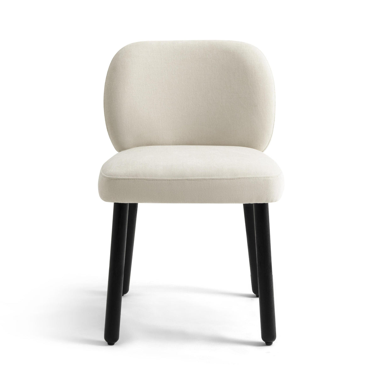TOV Foxy Cream Performance Basketweave Chenille Dining Chair