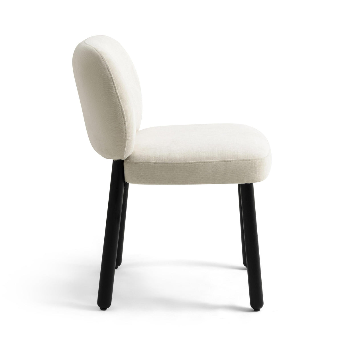TOV Foxy Cream Performance Basketweave Chenille Dining Chair