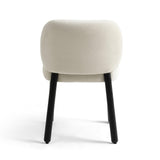 TOV Foxy Cream Performance Basketweave Chenille Dining Chair