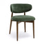 TOV Zinea Forest Green Performance Textured Velvet Dining Chair