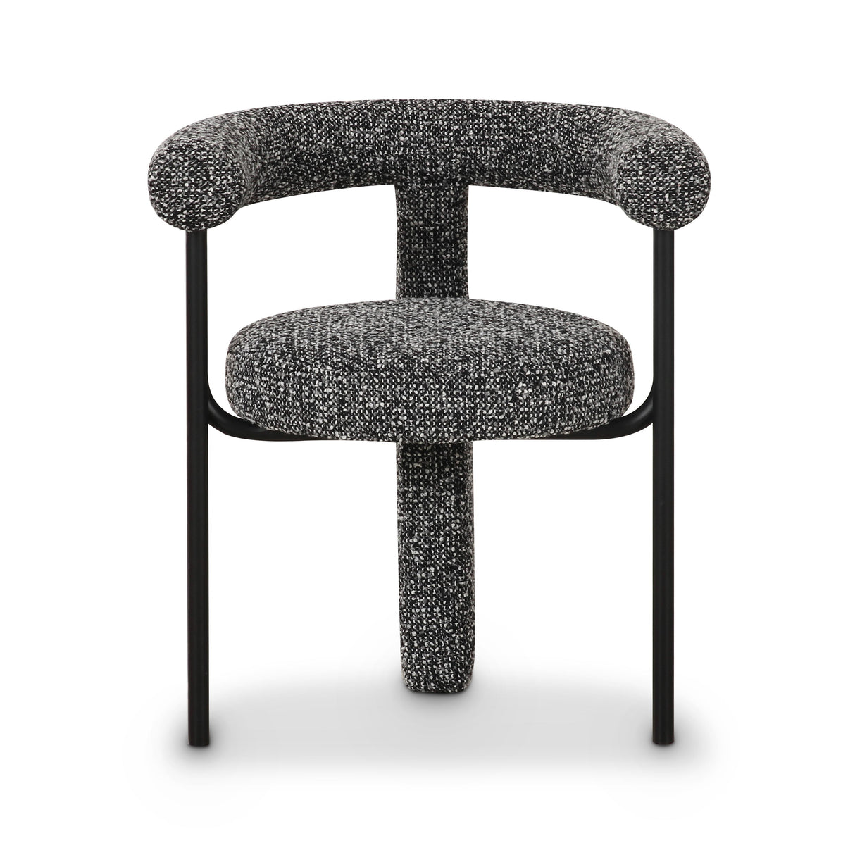 TOV Synn Black Performance Boucle Dining Chair