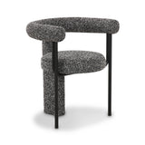 TOV Synn Black Performance Boucle Dining Chair