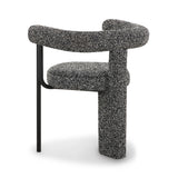 TOV Synn Black Performance Boucle Dining Chair