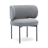 TOV Maureen Speckled Grey Performance Boucle Dining Chair