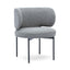 TOV Maureen Speckled Grey Performance Boucle Dining Chair