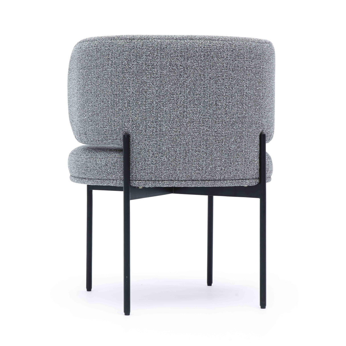 TOV Maureen Speckled Grey Performance Boucle Dining Chair