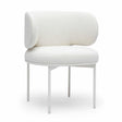 TOV Maureen Cream Performance Upcycled Linen Dining Chair