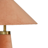 TOV Graham Terracotta Velvet Table Lamp