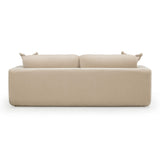 TOV Miri Sand Upcycled Washed Velvet Sofa