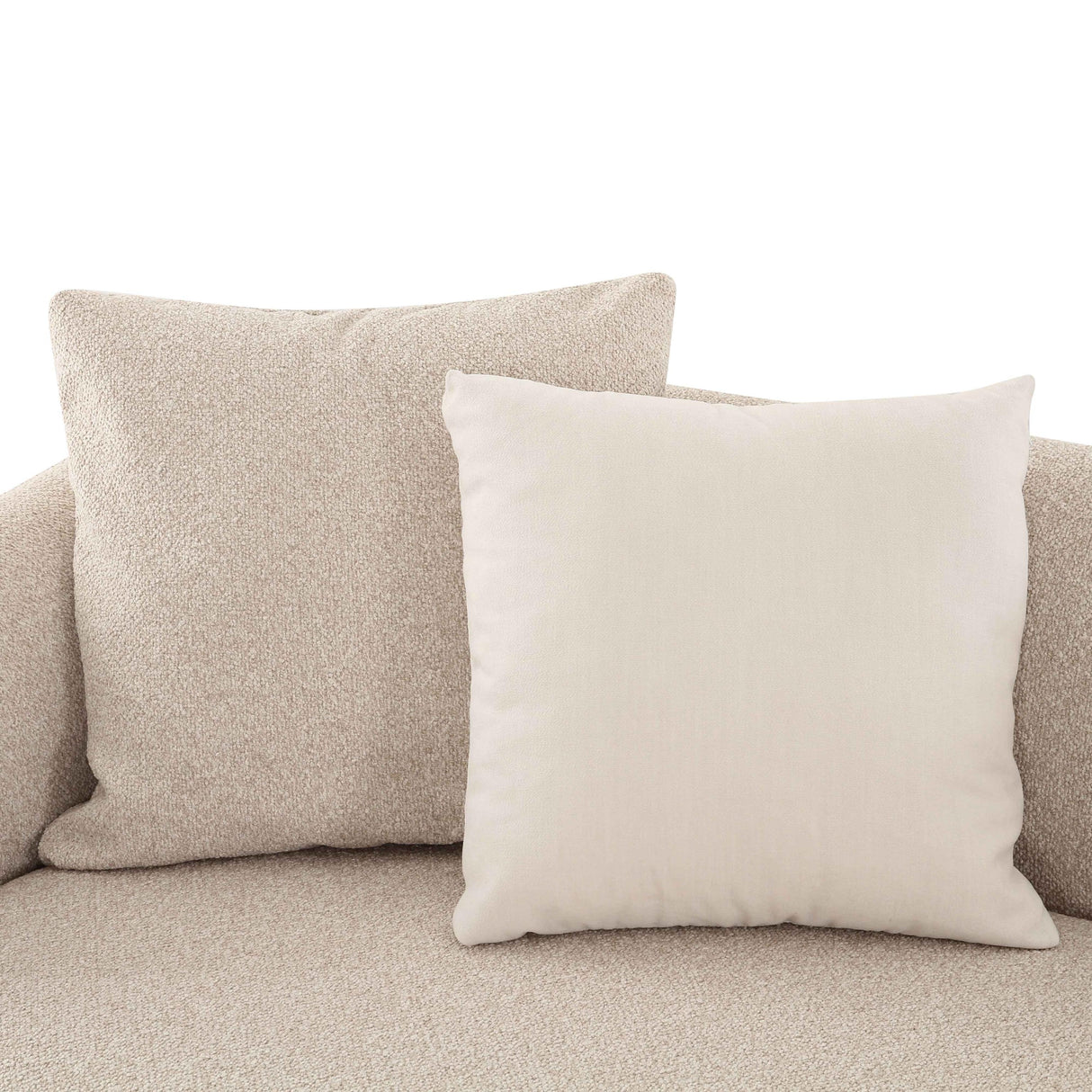 TOV Sylvie Cream Boucle 4-Piece Sectional