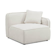 TOV Travie Sand Upcycled Linen RAF Corner Chair