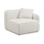 TOV Travie Sand Upcycled Linen RAF Corner Chair