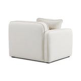 TOV Travie Sand Upcycled Linen LAF Corner Chair