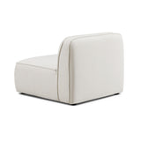 TOV Travie Sand Upcycled Linen Armless Chair
