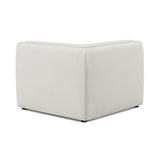 TOV Travie Sand Upcycled Linen Corner Chair