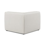 TOV Travie Sand Upcycled Linen Corner Chair