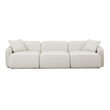 TOV Travie Sand Upcycled Linen Modular Sofa