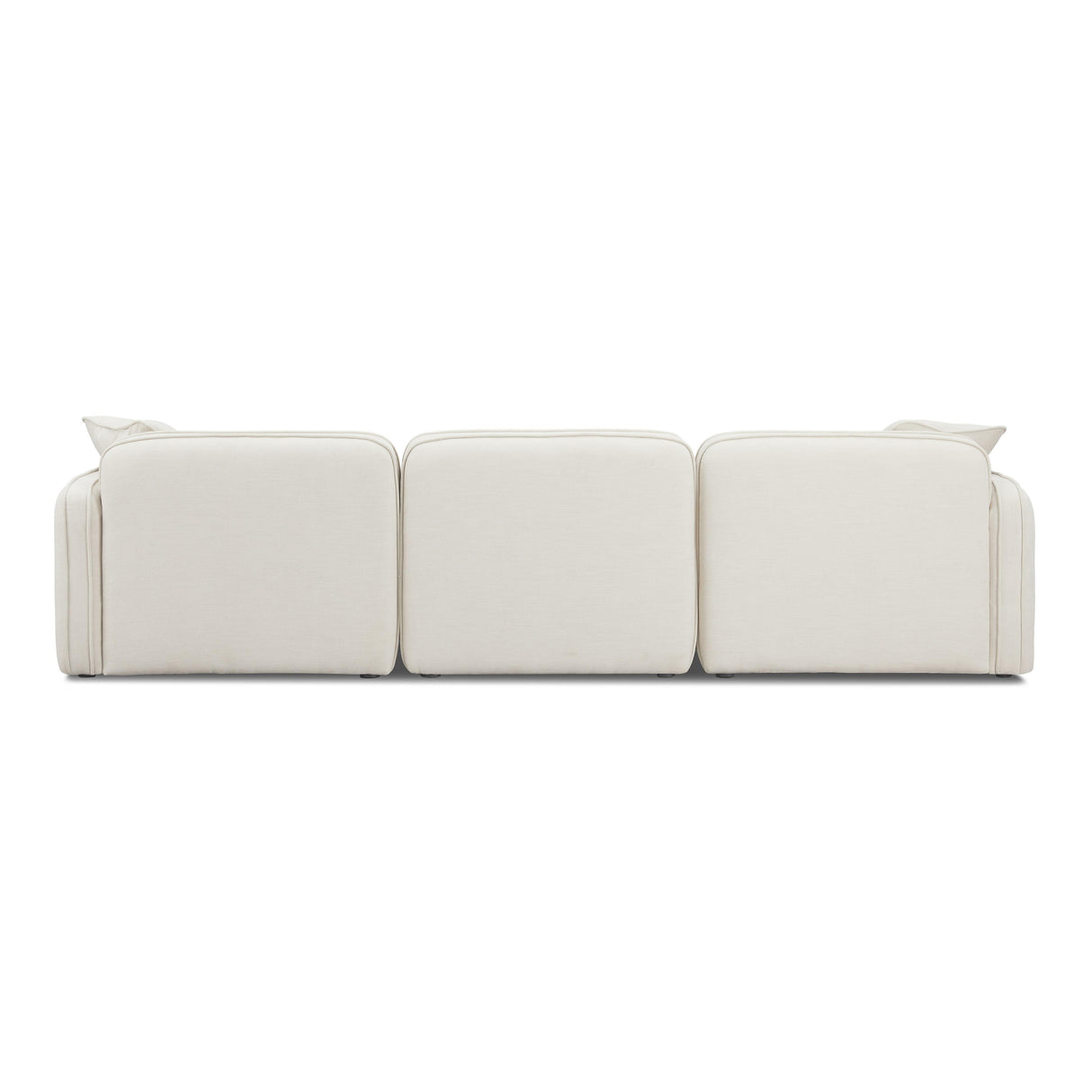 TOV Travie Sand Upcycled Linen Modular Sofa