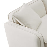 TOV Travie Sand Upcycled Linen Modular Sofa