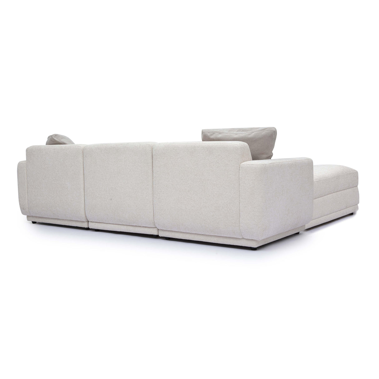 TOV Perry Cream Chenille Modular Sectional