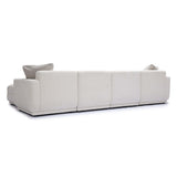 TOV Perry Cream Performance Chenille Modular U-Sectional