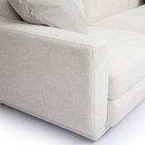TOV Perry Cream Chenille Modular L-Sectional