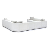 TOV Perry Cream Chenille Modular Large U-Sectional