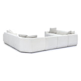 TOV Perry Cream Performance Chenille Modular Large U-Sectional