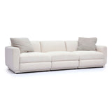 TOV Perry Cream Chenille Modular Sofa