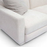 TOV Perry Cream Chenille Modular Sofa